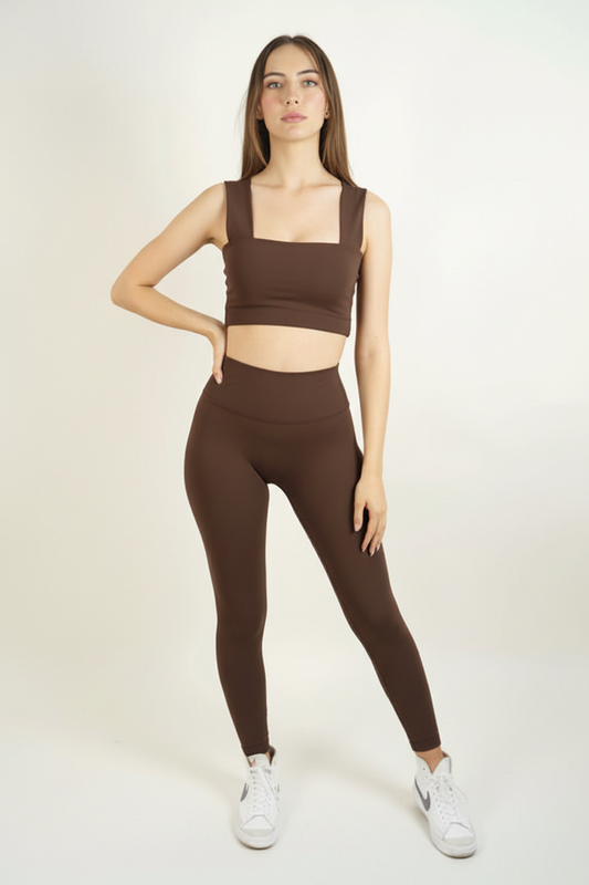 Set Mocha Top Square