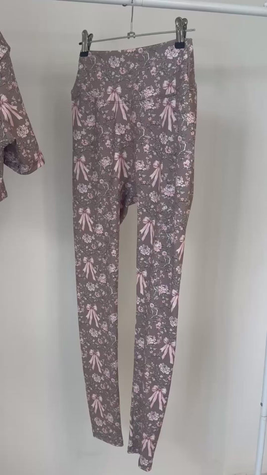 Set Florette Knoty Crop & Legging